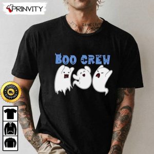 Boo Crew Three Icon Ghost Sweatshirt The Boo Crew Halloween Holiday Gifts For Halloween Unisex Hoodie T Shirt Long Sleeve Tank Top 1