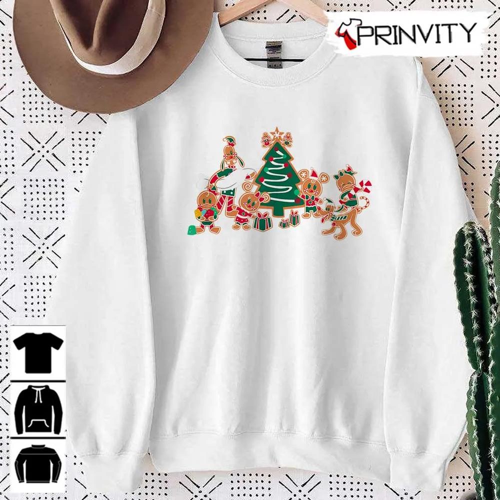 Christmas Tree Goofy Pluto Chip Dale Sweatshirt, Disney, Gifts For Christmas, Unique Xmas Gifts, Unisex Hoodie, T-Shirt, Long Sleeve, Tank Top - Prinvity