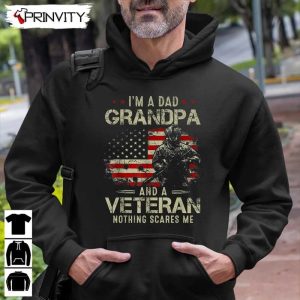 Dad Grandpa A Veteran T Shirt Veterans Day Never Forget Memorial Day Gift For Fathers Day Unisex Hoodie Sweatshirt Long Sleeve 9