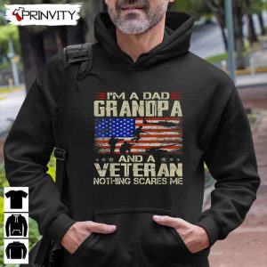 Dad Grandpa And A Veteran T Shirt Veterans Day Never Forget Memorial Day Gift For Fathers Day Unisex Hoodie Sweatshirt Tank Top Long Sleeve 9
