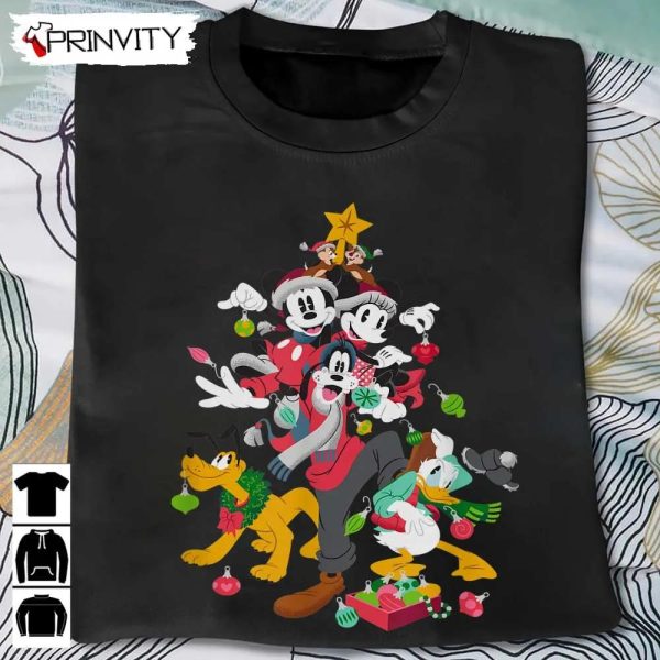 Disney Christmas Sweatshirt, Disney, Gifts For Christmas, Unique Xmas Gifts, Unisex Hoodie, T-Shirt, Long Sleeve, Tank Top – Prinvity