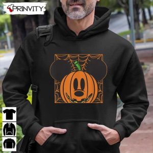 Halloween Pumpkin Disney Mickey Mouse web Hoodie Gift For Halloween Halloween Holiday Unisex T Shirt Sweatshirt Long Sleeve Tank Top Prinvity 10