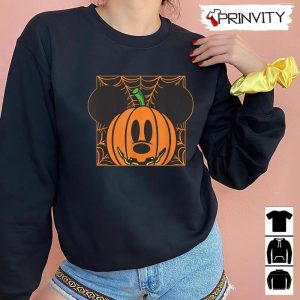 Halloween Pumpkin Disney Mickey Mouse web Hoodie Gift For Halloween Halloween Holiday Unisex T Shirt Sweatshirt Long Sleeve Tank Top Prinvity 7