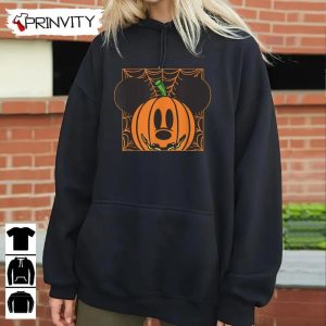 Halloween Pumpkin Disney Mickey Mouse web Hoodie Gift For Halloween Halloween Holiday Unisex T Shirt Sweatshirt Long Sleeve Tank Top Prinvity 9