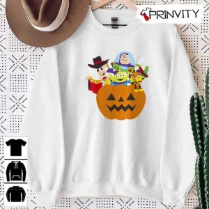 Halloween Pumpkin Disney Pixar Toy Story Sweatshirt Halloween Pumpkin Gift For Halloween Halloween Holiday Unisex Hoodie T Shirt Long Sleeve Tank Top Prinvity 20