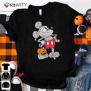 Halloween Pumpkin Mickey Mouse Hoodie Gift For Halloween Halloween Holiday Unisex T Shirt Sweatshirt Long Sleeve Tank Top Prinvity 14