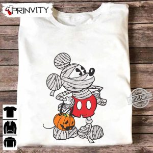 Halloween Pumpkin Mickey Mouse Hoodie Gift For Halloween Halloween Holiday Unisex T Shirt Sweatshirt Long Sleeve Tank Top Prinvity 18