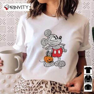 Halloween Pumpkin Mickey Mouse Hoodie Gift For Halloween Halloween Holiday Unisex T Shirt Sweatshirt Long Sleeve Tank Top Prinvity 5