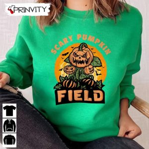 Halloween Pumpkin Scary Field Sweatshirt Gift For Halloween Halloween Holiday Unisex Hoodie T Shirt Long Sleeve Tank Top Prinvity 16 1