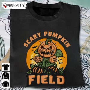 Halloween Pumpkin Scary Field Sweatshirt Gift For Halloween Halloween Holiday Unisex Hoodie T Shirt Long Sleeve Tank Top Prinvity 22 1