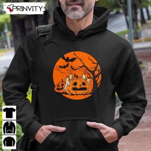 Halloween Pumpkin Scene Sweatshirt Gift For Halloween Halloween Holiday Unisex Hoodie T Shirt Long Sleeve Tank Top Prinvity 22 1