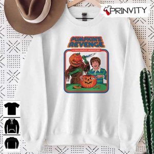 Halloween Pumpkins Revenge Sweatshirt Gift For Halloween Halloween Holiday Unisex Hoodie T Shirt Long Sleeve Tank Top Prinvity 2 1