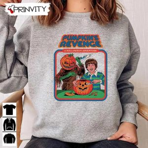 Halloween Pumpkins Revenge Sweatshirt Gift For Halloween Halloween Holiday Unisex Hoodie T Shirt Long Sleeve Tank Top Prinvity 6 1