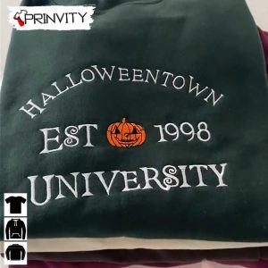 Halloween Town University Sweatshirt Halloween Pumpkin Gift For Halloween Halloween Holiday Unisex Hoodie T Shirt Long Sleeve Tank Top Prinvity 2