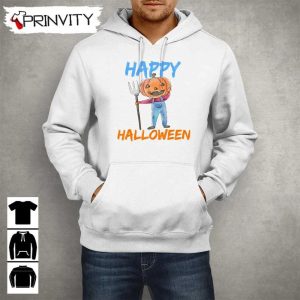 Happy Halloween Pumpkin Head Sweatshirt Gift For Halloween Halloween Holiday Unisex Hoodie T Shirt Long Sleeve Tank Top Prinvity 13 1