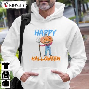 Happy Halloween Pumpkin Head Sweatshirt Gift For Halloween Halloween Holiday Unisex Hoodie T Shirt Long Sleeve Tank Top Prinvity 15 1