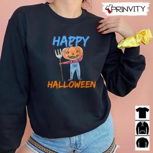 Happy Halloween Pumpkin Head Sweatshirt Gift For Halloween Halloween Holiday Unisex Hoodie T Shirt Long Sleeve Tank Top Prinvity 18 1