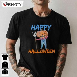 Happy Halloween Pumpkin Head Sweatshirt Gift For Halloween Halloween Holiday Unisex Hoodie T Shirt Long Sleeve Tank Top Prinvity 20 1