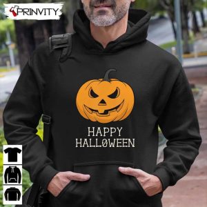 Happy Halloween Pumpkin Scary Sweatshirt Gift For Halloween Halloween Holiday Unisex Hoodie T Shirt Long Sleeve Tank Top Prinvity 22 1