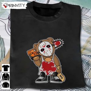 Horror Movie Bear Parody Horror 13Th T-Shirt, Perfect Gift For Halloween, Unisex For Men & Woman Hoodie, Sweatshirt, Long Sleeve, Tank Top