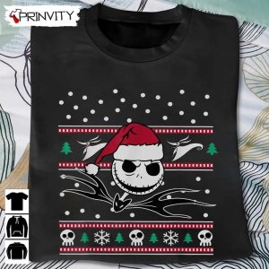 Jack Skeleton Nightmare Before Christmas Ugly Sweatshirt Disney Gifts For Christmas Unique Xmas Gifts Unisex Hoodie T Shirt Long Sleeve Tank Top 2