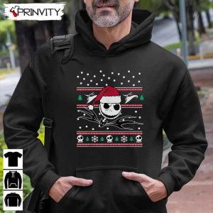 Jack Skeleton Nightmare Before Christmas Ugly Sweatshirt Disney Gifts For Christmas Unique Xmas Gifts Unisex Hoodie T Shirt Long Sleeve Tank Top 7