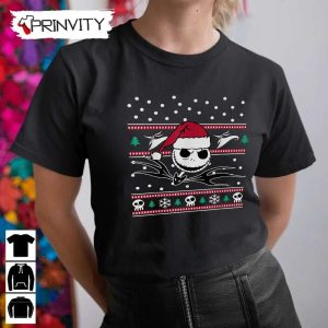 Jack Skeleton Nightmare Before Christmas Ugly Sweatshirt Disney Gifts For Christmas Unique Xmas Gifts Unisex Hoodie T Shirt Long Sleeve Tank Top 8