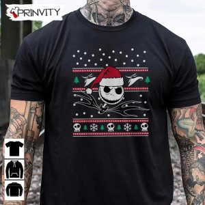 Jack Skeleton Nightmare Before Christmas Ugly Sweatshirt Disney Gifts For Christmas Unique Xmas Gifts Unisex Hoodie T Shirt Long Sleeve Tank Top 9