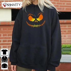 Jack Skellington Face T Shirt Jack Skeleton Pumpkin Gift For Halloween Unisex Hoodie Sweatshirt Long Sleeve Tank Top 6