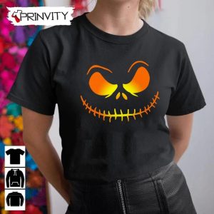 Jack Skellington Face T Shirt Jack Skeleton Pumpkin Gift For Halloween Unisex Hoodie Sweatshirt Long Sleeve Tank Top 8