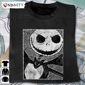 Jack Skellington Sketch T Shirt Jack Skeleton Gift For Halloween Unisex Hoodie Sweatshirt Long Sleeve Tank Top 2
