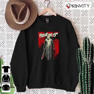 Jason Voorhees Friday The 13th T Shirt Gift For Halloween Horror Movies Unisex Hoodie Sweatshirt Tank TopLong Sleeve 5