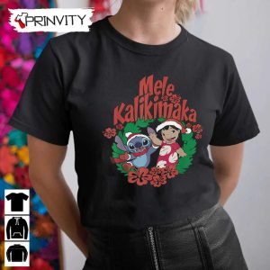 Mele Kalikimaka Wreath Sweatshirt Disney Gifts For Christmas Unique Xmas Gifts Unisex Hoodie T Shirt Long Sleeve Tank Top 11