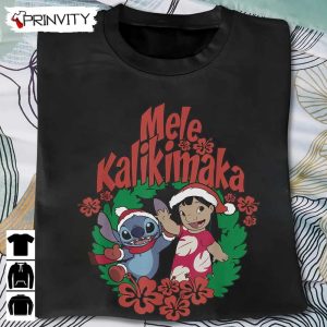 Mele Kalikimaka Wreath Sweatshirt Disney Gifts For Christmas Unique Xmas Gifts Unisex Hoodie T Shirt Long Sleeve Tank Top 12