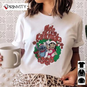 Mele Kalikimaka Wreath Sweatshirt Disney Gifts For Christmas Unique Xmas Gifts Unisex Hoodie T Shirt Long Sleeve Tank Top 5