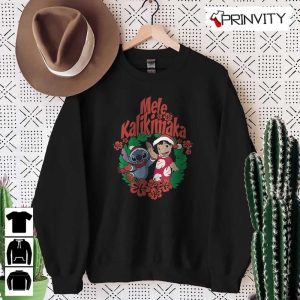 Mele Kalikimaka Wreath Sweatshirt Disney Gifts For Christmas Unique Xmas Gifts Unisex Hoodie T Shirt Long Sleeve Tank Top 8