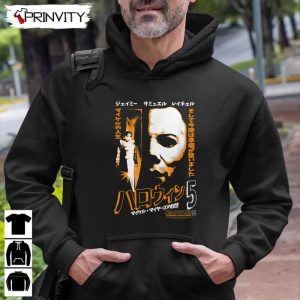 Michael Myers Halloween 5 The Revenge T Shirt John Carpenters Gift For Halloween Horror Movies Unisex Hoodie Sweatshirt Long Sleeve Tank Top 7