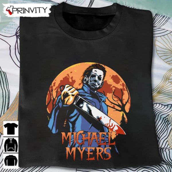 Michael Myers Halloween T-Shirt, John Carpenter’s, Gift For Halloween, Horror Movies, Unisex Hoodie, Sweatshirt, Long Sleeve, Tank Top
