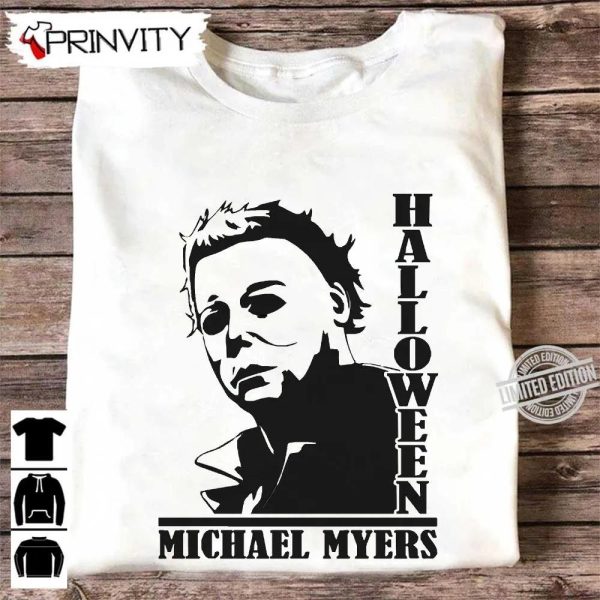 Michael Myers Halloween Vector T-Shirt, John Carpenter’s, Gift For Halloween, Horror Movies, Unisex Hoodie, Sweatshirt, Long Sleeve, Tank Top