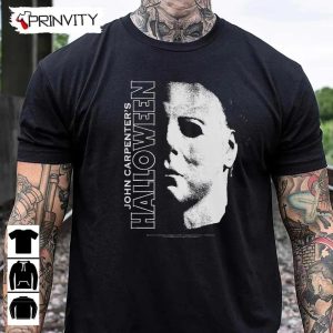 Michael Myers Large Face T Shirt John Carpenters Gift For Halloween Horror Movies Unisex Hoodie Sweatshirt Long Sleeve Tank Top 9
