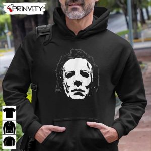 Michael Myers Mask Big Face T Shirt John Carpenters Gift For Halloween Horror Movies Unisex Hoodie Sweatshirt Long Sleeve Tank Top 7