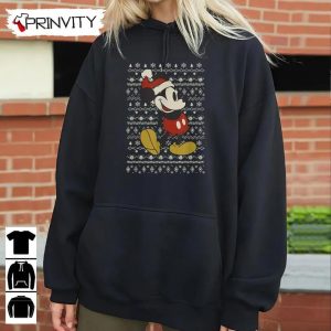Mickey Mouse Ugly Christmas Sweatshirt Disney Gifts For Christmas Unique Xmas Gifts Unisex Hoodie T Shirt Long Sleeve Tank Top 6
