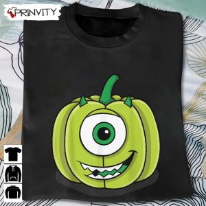 Mike Green Pumpkin Halloween Sweatshirt Disney Pixar Monsters Inc Gift For Halloween Halloween Holiday Unisex Hoodie T Shirt Long Sleeve Tank Top Prinvity 12