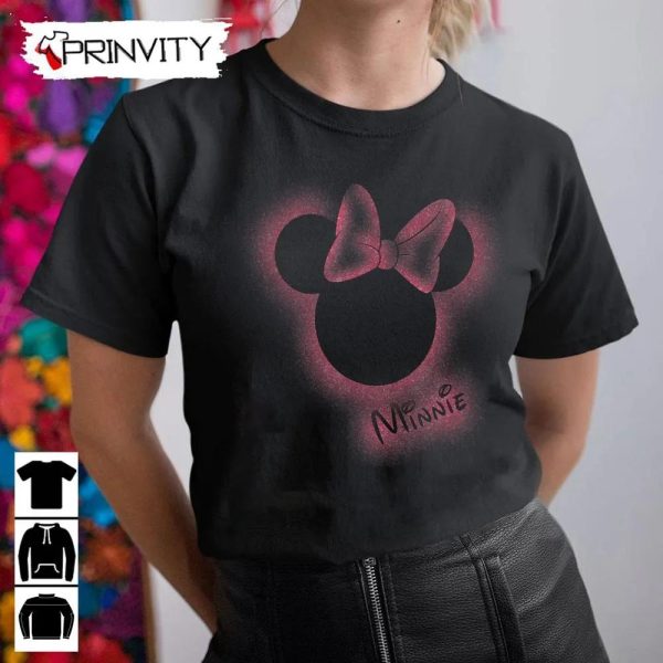 Minnie Mouse Christmas Stencil Sweatshirt, Disney, Gifts For Christmas, Unique Xmas Gifts, Unisex Hoodie, T-Shirt, Long Sleeve, Tank Top