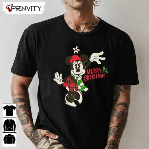 Minnie Mouse Christmas Sweatshirt Disney Gifts For Christmas Unique Xmas Gifts Unisex Hoodie T Shirt Long Sleeve Tank Top 1