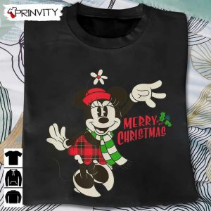 Minnie Mouse Christmas Sweatshirt Disney Gifts For Christmas Unique Xmas Gifts Unisex Hoodie T Shirt Long Sleeve Tank Top 11