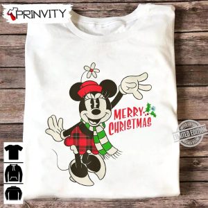 Minnie Mouse Christmas Sweatshirt Disney Gifts For Christmas Unique Xmas Gifts Unisex Hoodie T Shirt Long Sleeve Tank Top 13