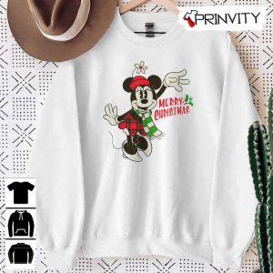 Minnie Mouse Christmas Sweatshirt Disney Gifts For Christmas Unique Xmas Gifts Unisex Hoodie T Shirt Long Sleeve Tank Top 15