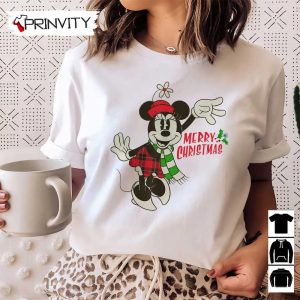 Minnie Mouse Christmas Sweatshirt Disney Gifts For Christmas Unique Xmas Gifts Unisex Hoodie T Shirt Long Sleeve Tank Top 4