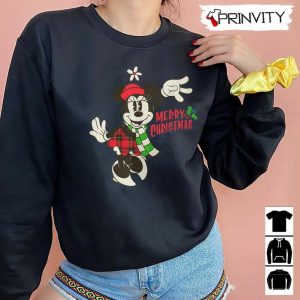 Minnie Mouse Christmas Sweatshirt Disney Gifts For Christmas Unique Xmas Gifts Unisex Hoodie T Shirt Long Sleeve Tank Top 6